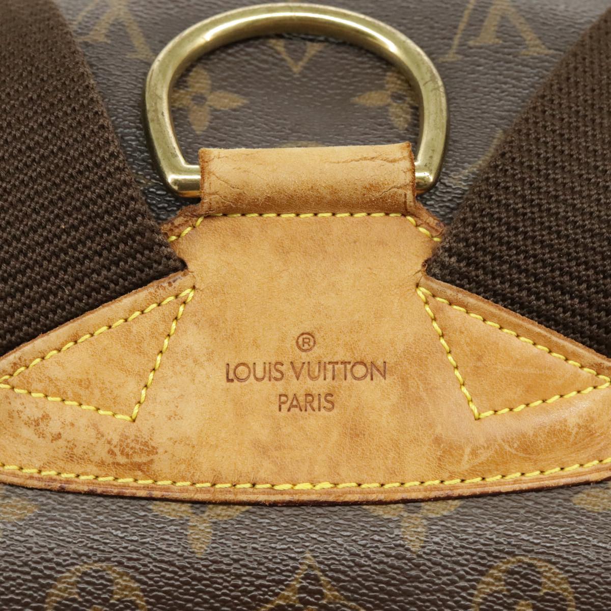 LOUIS VUITTON Monogram Montsouris GM Backpack M51135 LV Auth hk1819