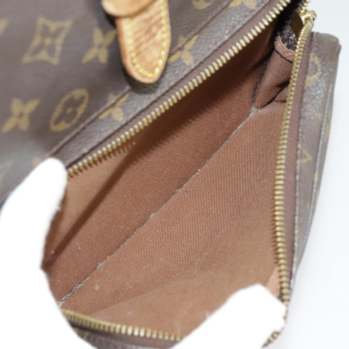 LOUIS VUITTON Monogram Montsouris GM Backpack M51135 LV Auth hk1819