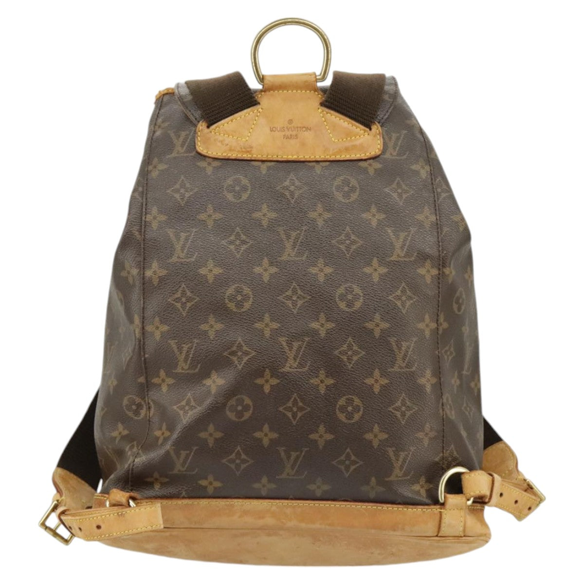 LOUIS VUITTON Monogram Montsouris GM Backpack M51135 LV Auth hk1819