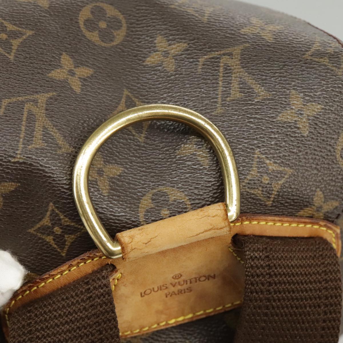 LOUIS VUITTON Monogram Montsouris GM Backpack M51135 LV Auth hk1819