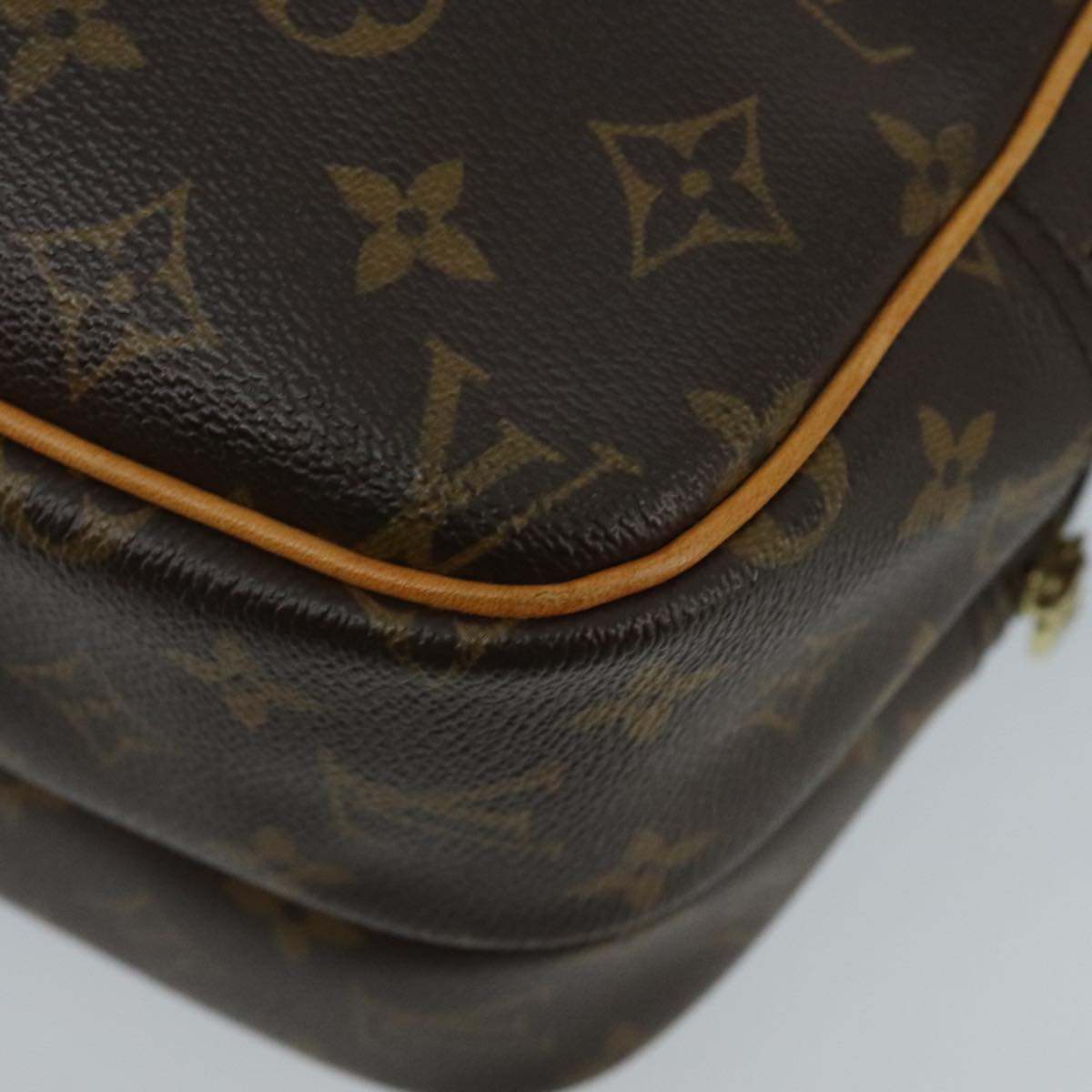 LOUIS VUITTON Monogram Reporter PM Shoulder Bag M45254 LV Auth hk1825