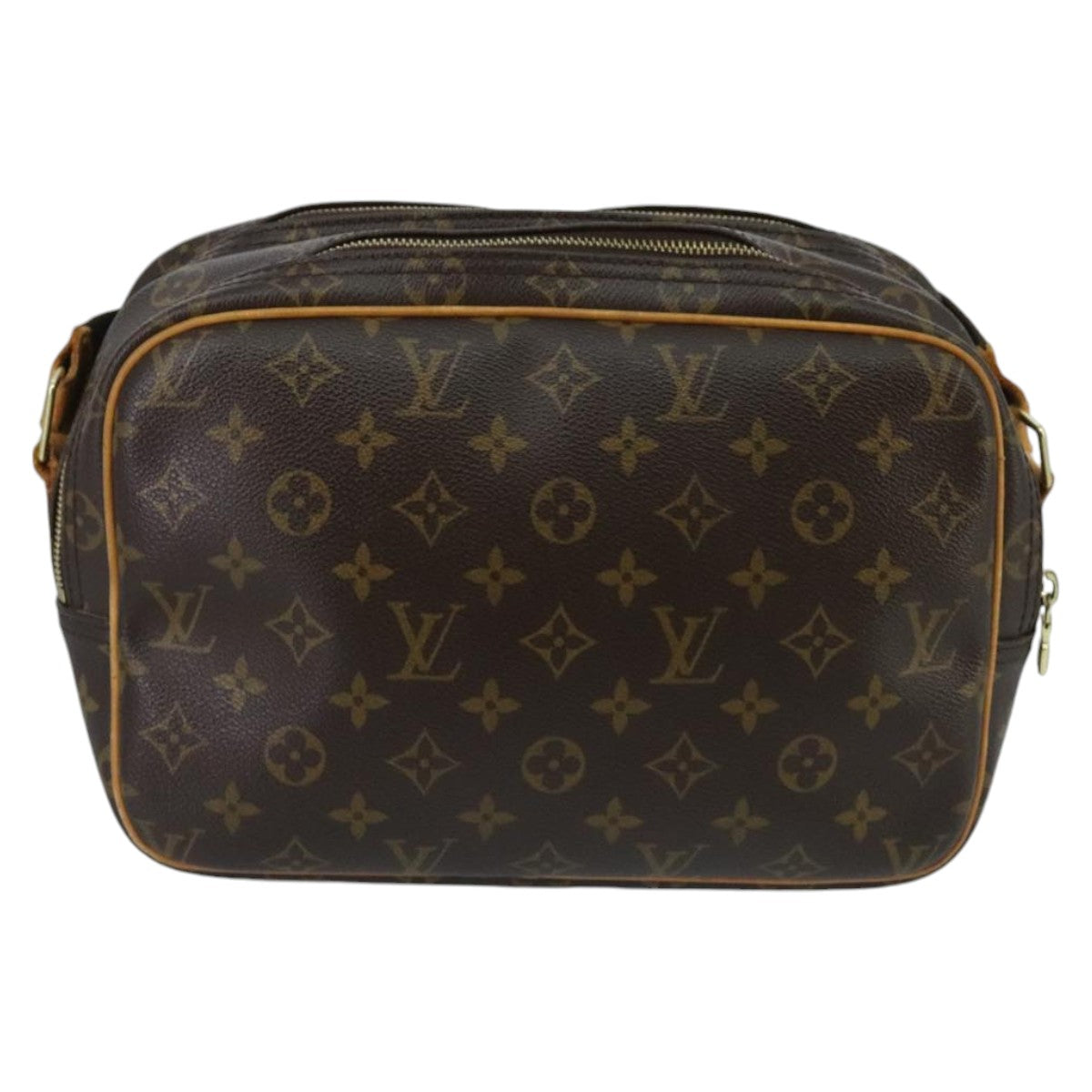 LOUIS VUITTON Monogram Reporter PM Shoulder Bag M45254 LV Auth hk1825