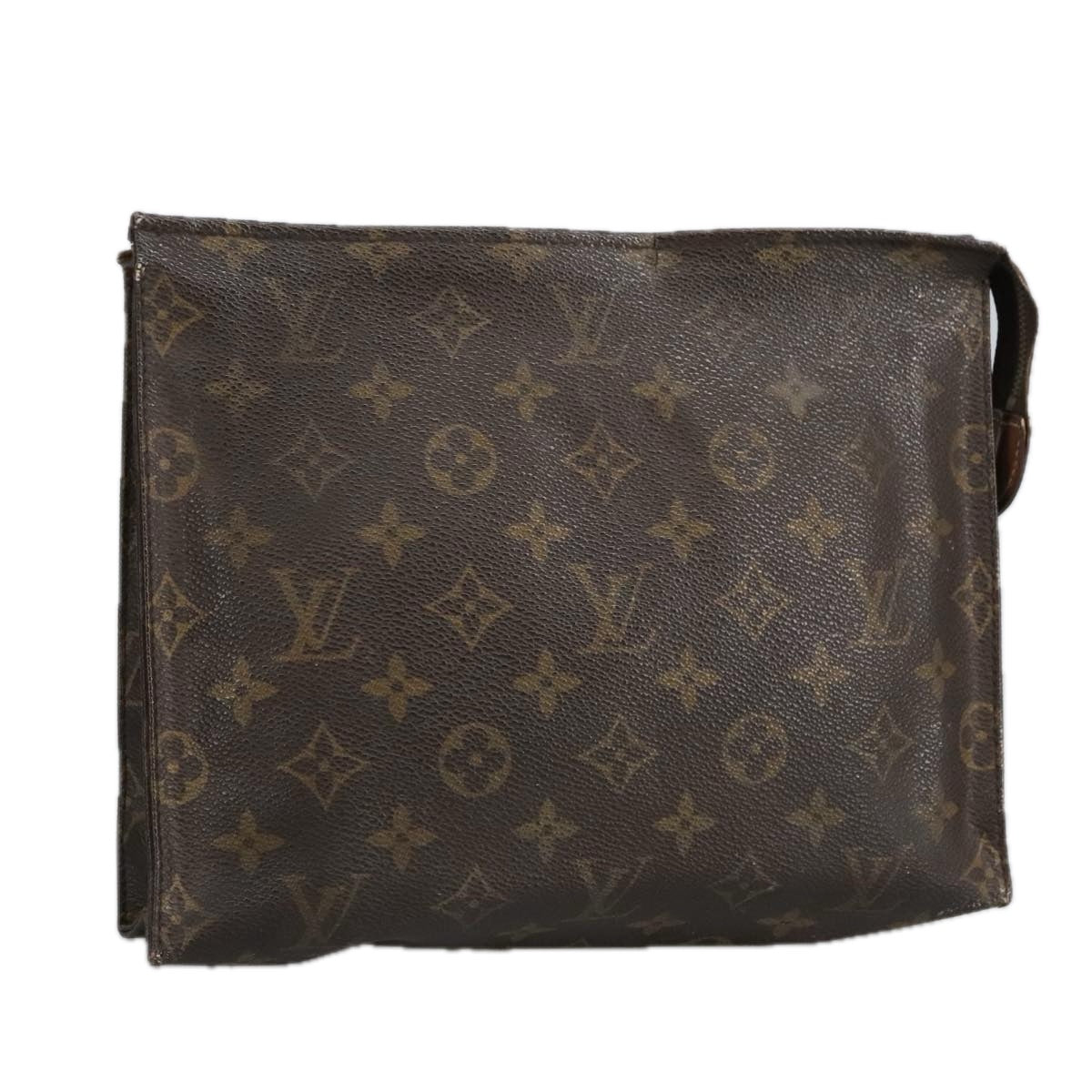 LOUIS VUITTON Monogram Poche Toilette 26 Pouch M47542 LV Auth hk1832