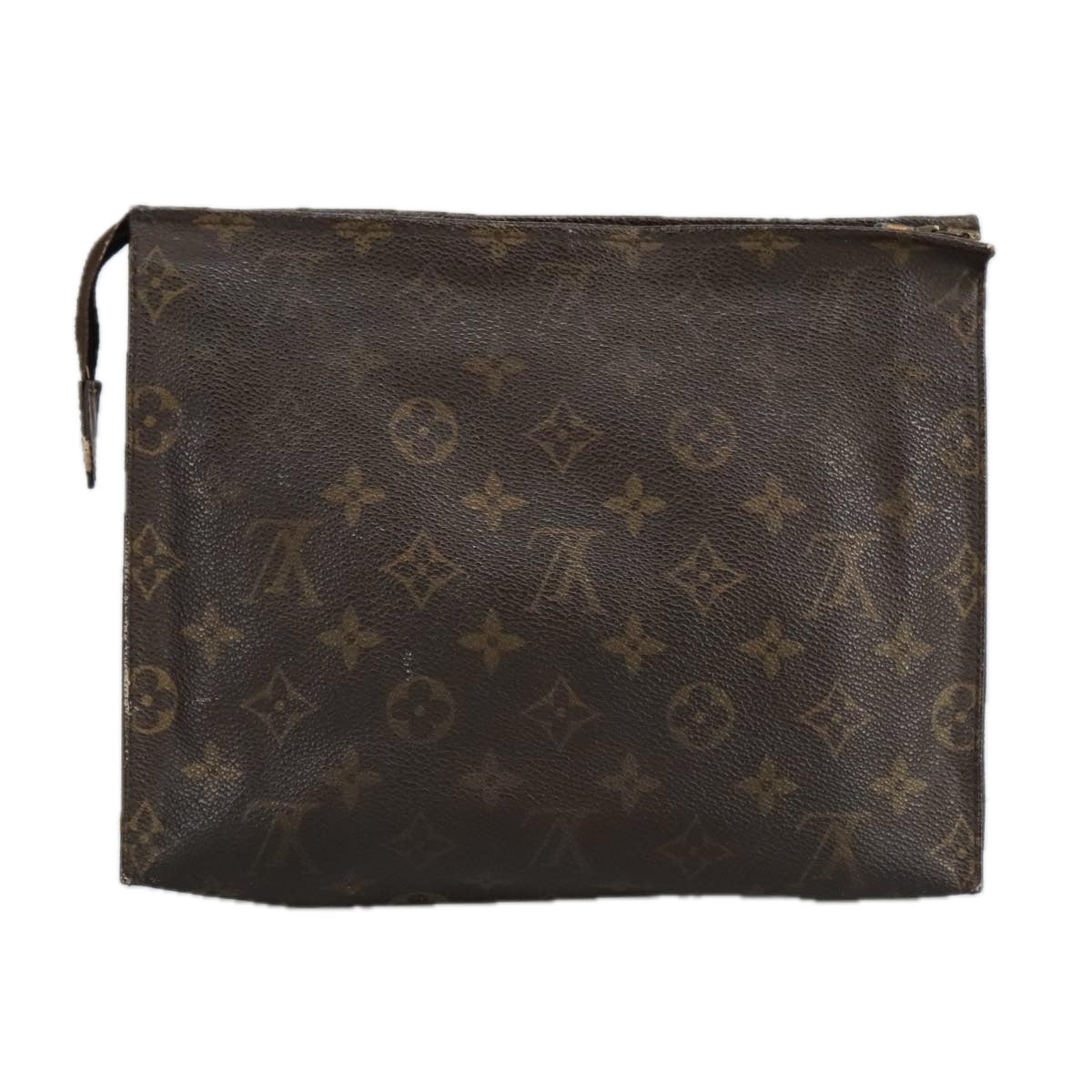 LOUIS VUITTON Monogram Poche Toilette 26 Pouch M47542 LV Auth hk1832