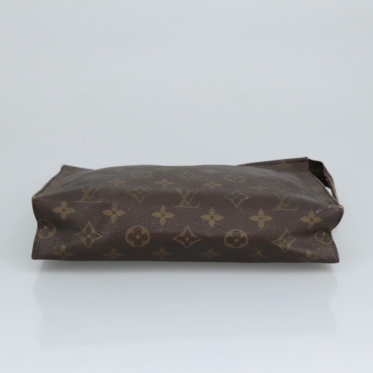 LOUIS VUITTON Monogram Poche Toilette 26 Pouch M47542 LV Auth hk1832