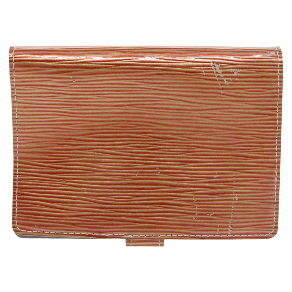 LOUIS VUITTON Cyber Epi Agenda PM Day Planner Cover Orange M99081 LV Auth hk1844