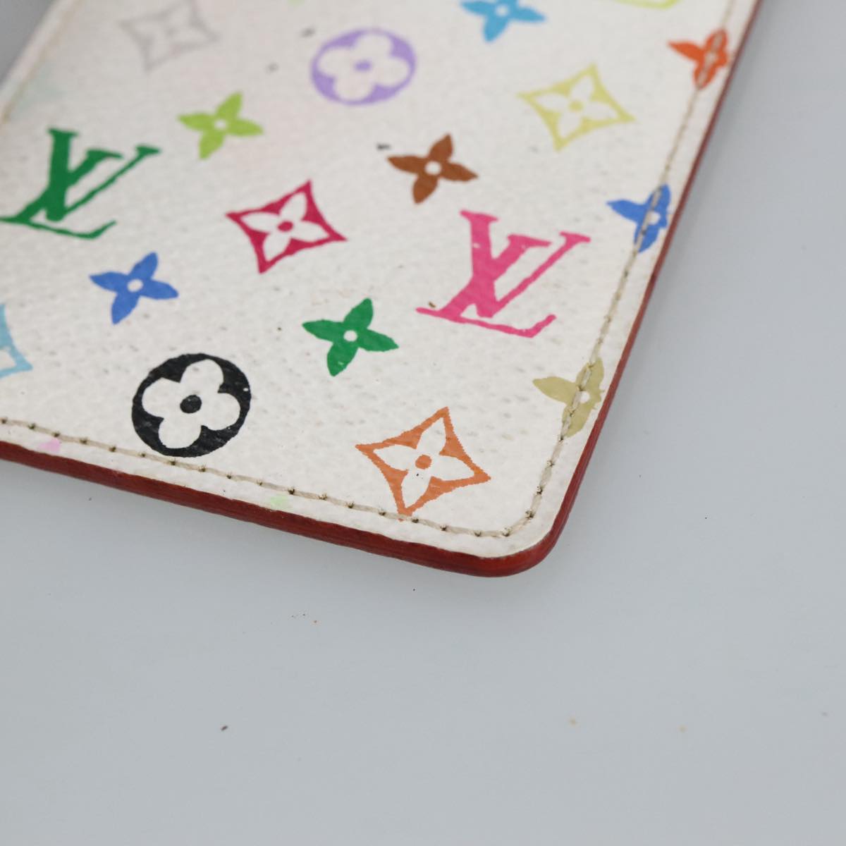 LOUIS VUITTON Monogram Multicolor Etui Miroir Hand Mirror M92651 LV Auth hk1856