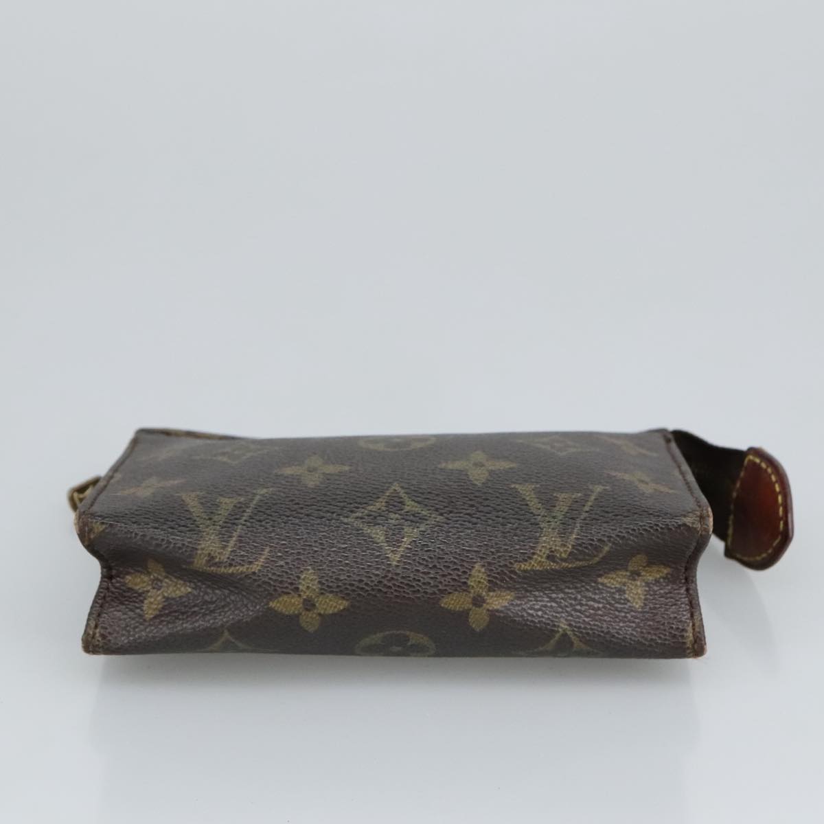 LOUIS VUITTON Monogram Poche Toilette 15 Pouch M47546 LV Auth hk1859