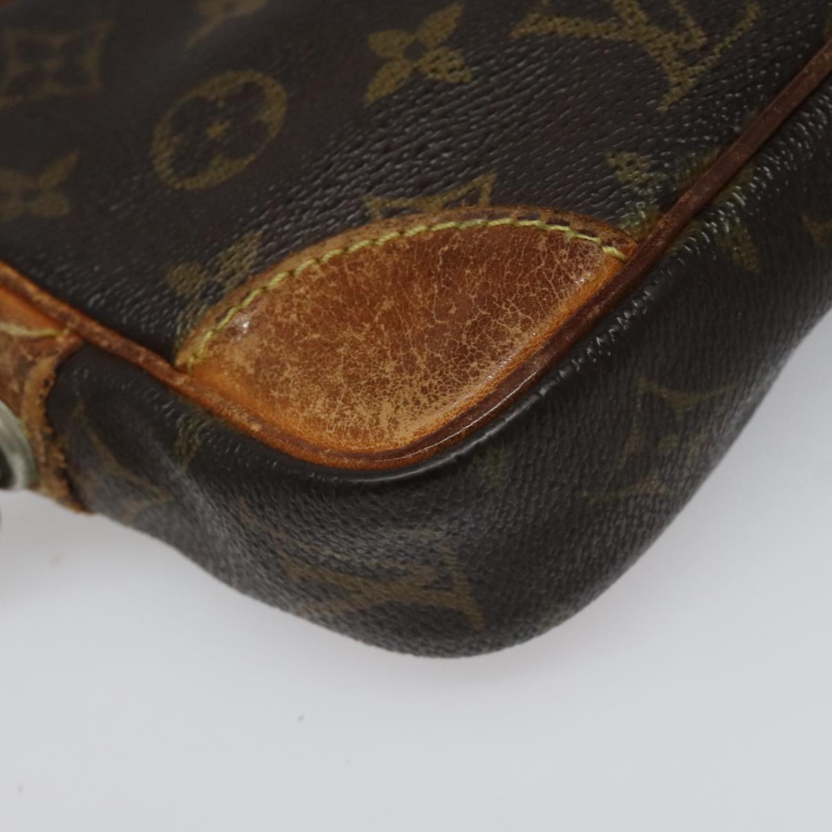 LOUIS VUITTON Monogram Marly Dragonne PM Clutch Bag M51827 LV Auth hk2007