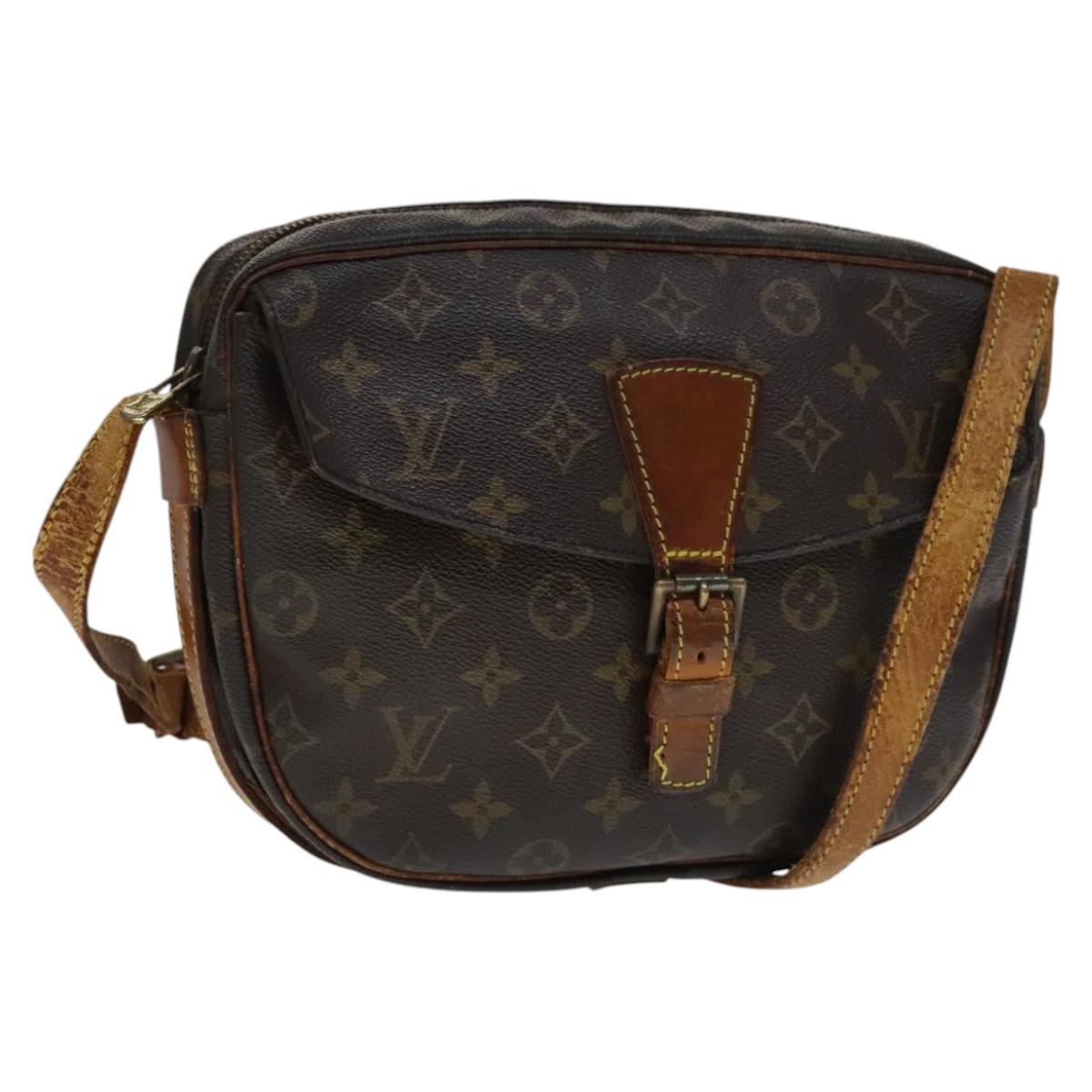 LOUIS VUITTON Monogram Jeune Fille GM Shoulder Bag M51225 LV Auth hk2012