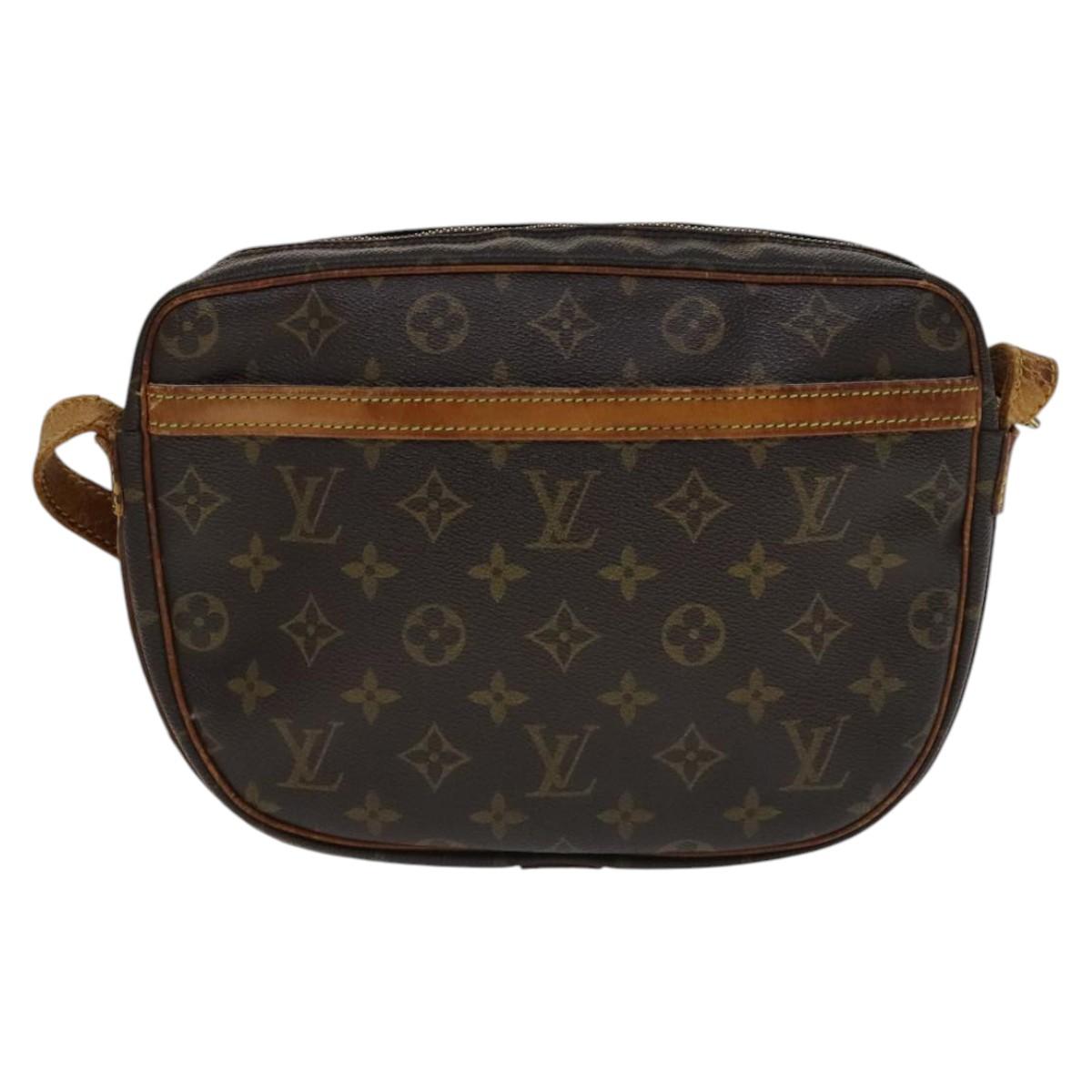 LOUIS VUITTON Monogram Jeune Fille GM Shoulder Bag M51225 LV Auth hk2012