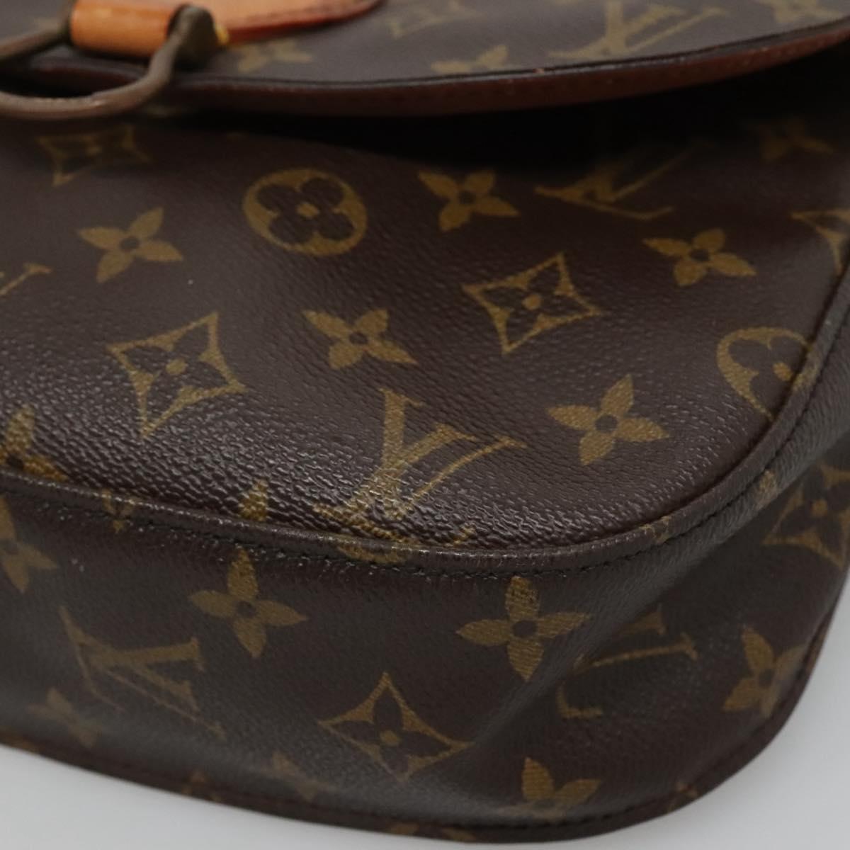 LOUIS VUITTON Monogram Saint Cloud GM Shoulder Bag M51242 LV Auth hk2231