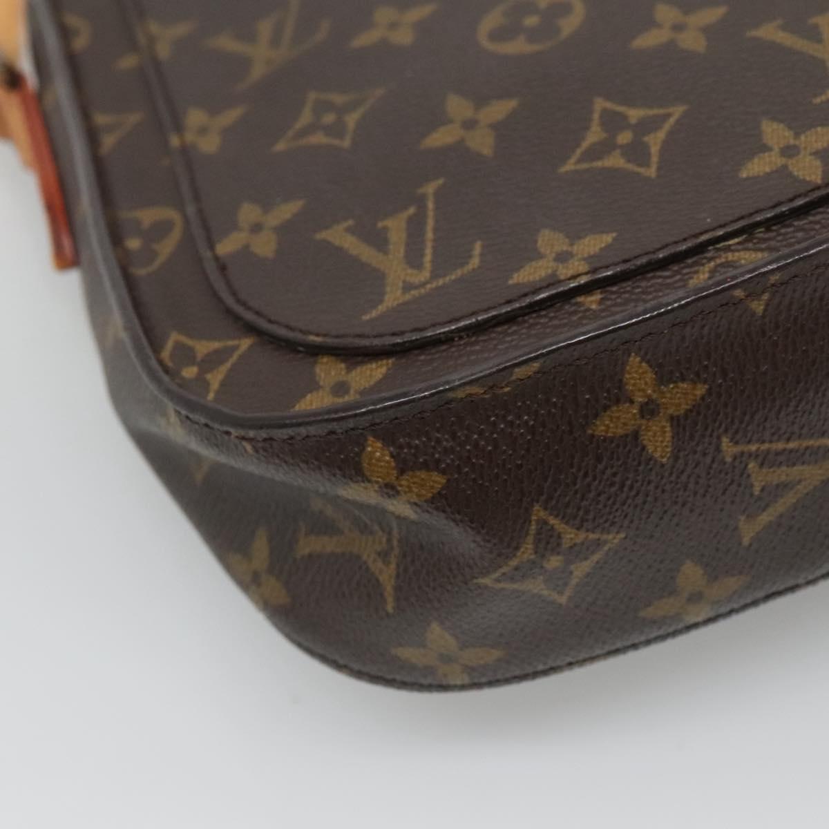 LOUIS VUITTON Monogram Saint Cloud GM Shoulder Bag M51242 LV Auth hk2231