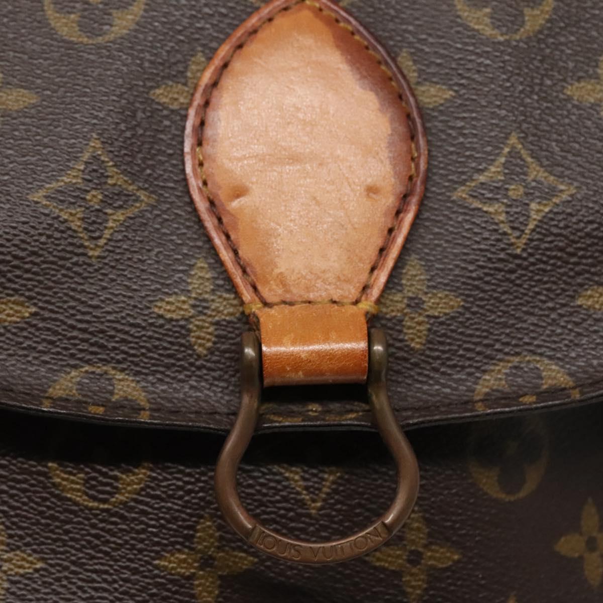 LOUIS VUITTON Monogram Saint Cloud GM Shoulder Bag M51242 LV Auth hk2231