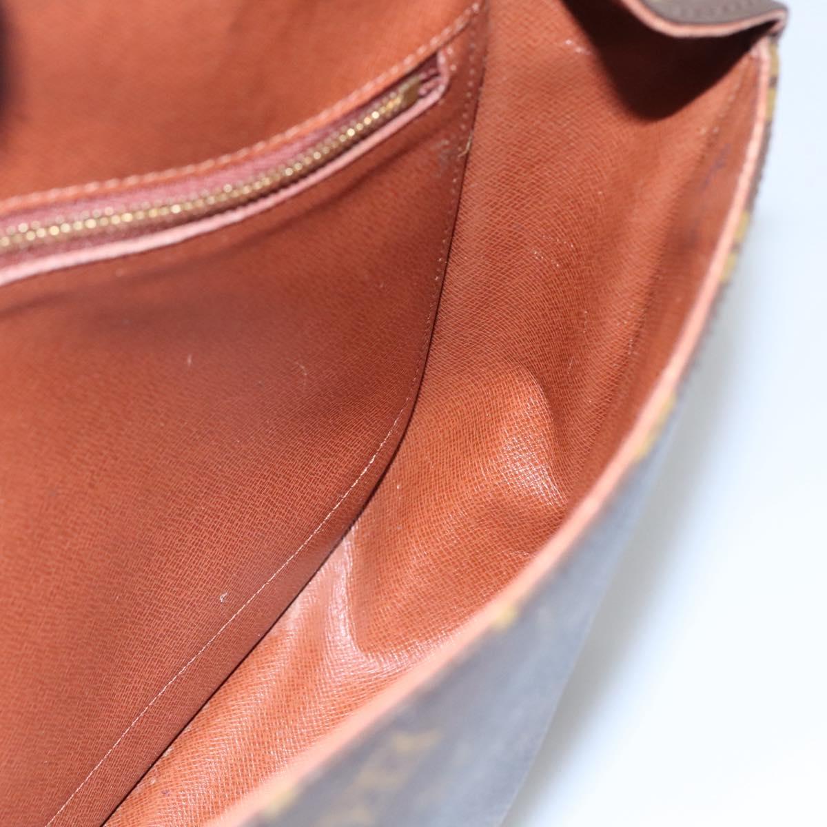 LOUIS VUITTON Monogram Saint Cloud GM Shoulder Bag M51242 LV Auth hk2231