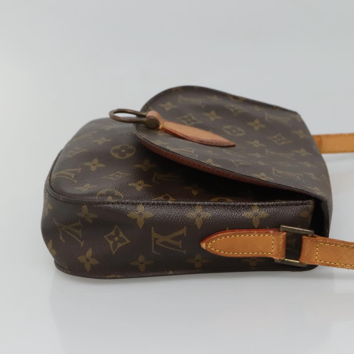 LOUIS VUITTON Monogram Saint Cloud GM Shoulder Bag M51242 LV Auth hk2231