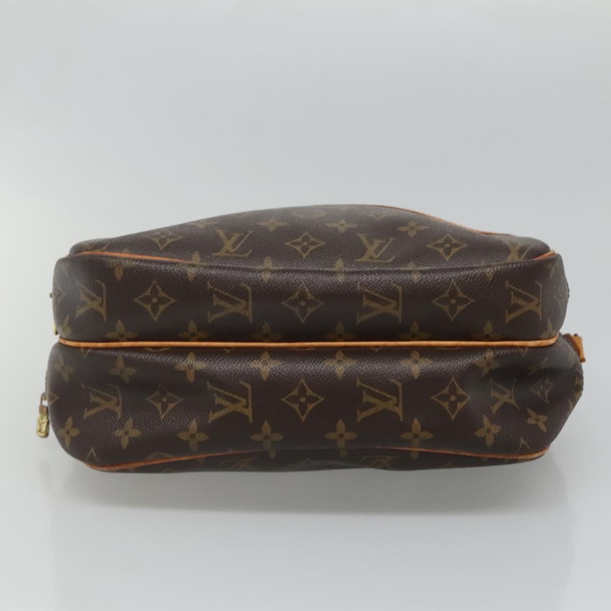 LOUIS VUITTON Monogram Reporter PM Shoulder Bag M45254 LV Auth hk2234