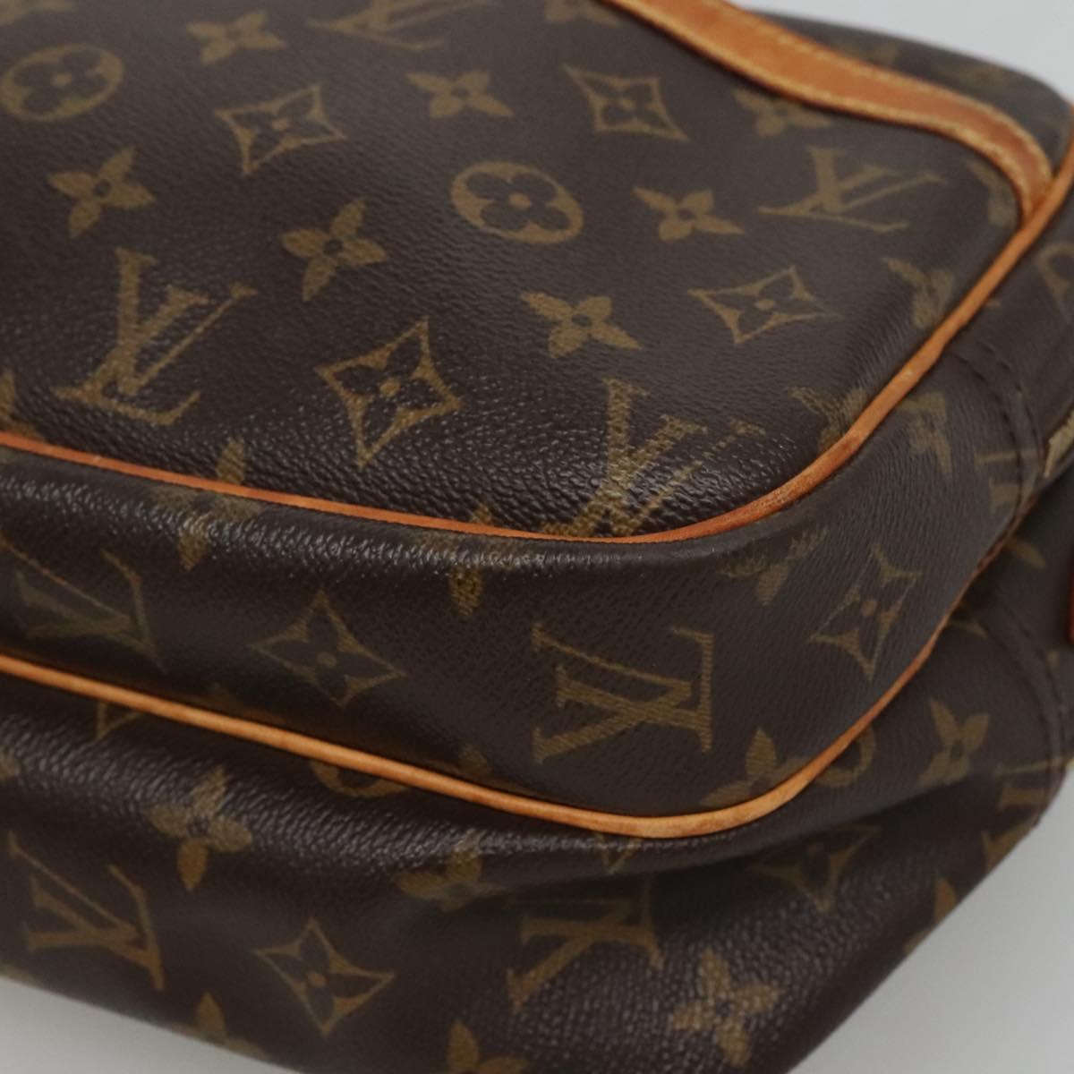 LOUIS VUITTON Monogram Reporter PM Shoulder Bag M45254 LV Auth hk2234