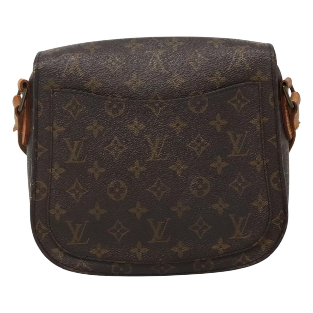 LOUIS VUITTON Monogram Saint Cloud GM Shoulder Bag M51242 LV Auth hk2235