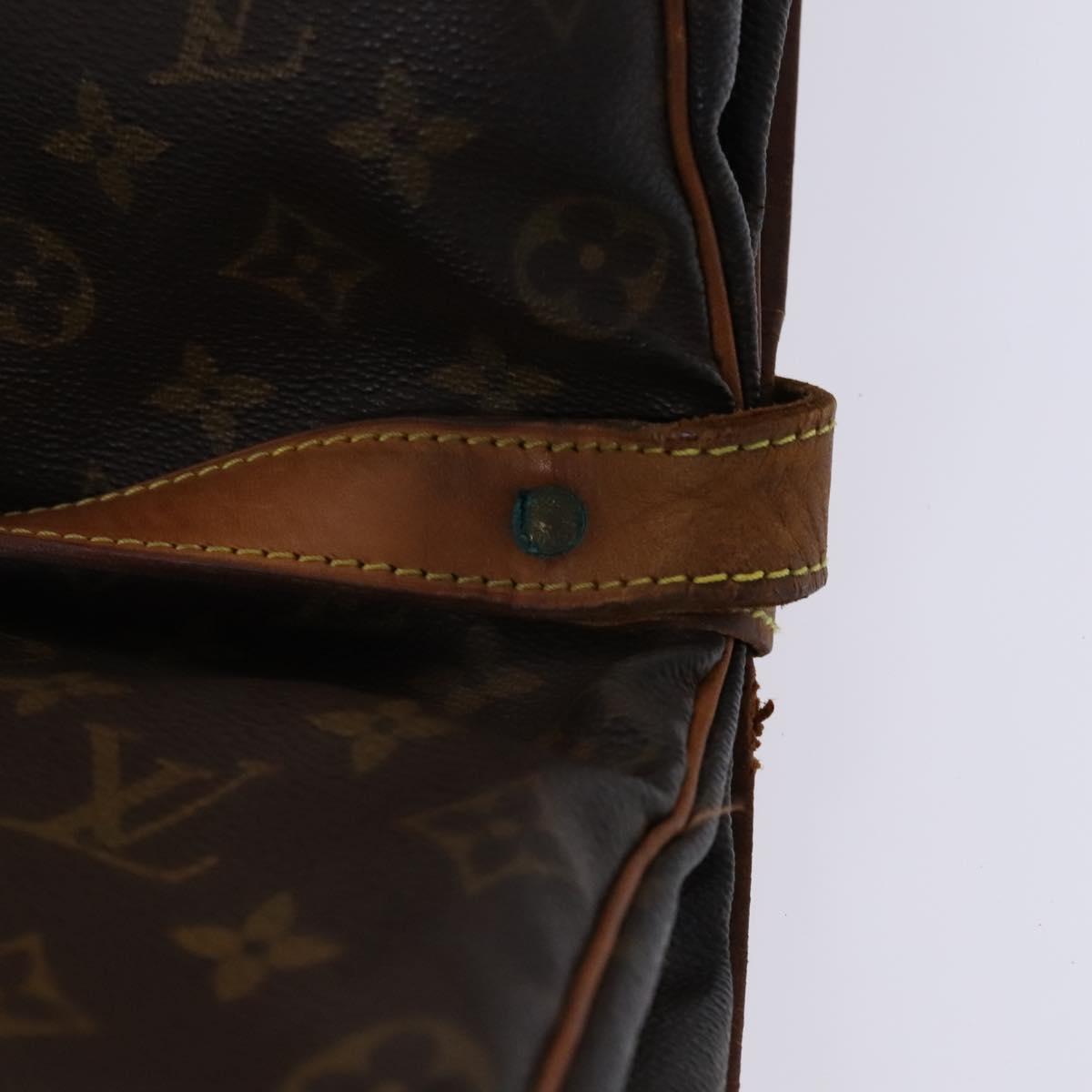 LOUIS VUITTON Monogram Saumur 35 Shoulder Bag M42254 LV Auth hk2284