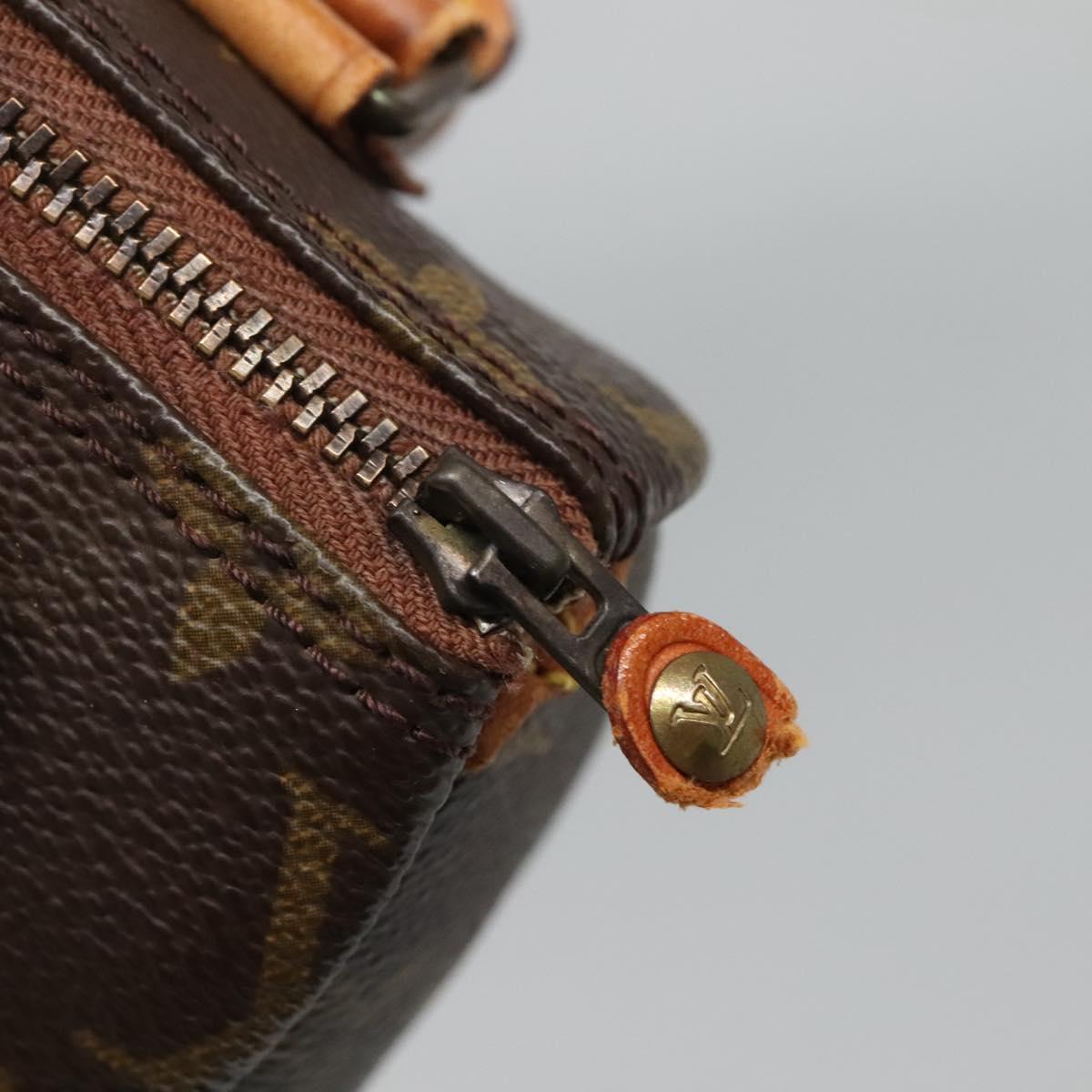 LOUIS VUITTON Monogram Mini Speedy Hand Bag M41534 LV Auth hk2286