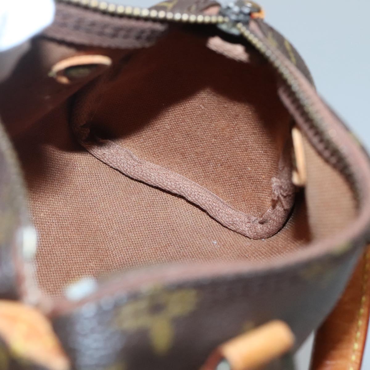 LOUIS VUITTON Monogram Mini Speedy Hand Bag M41534 LV Auth hk2286