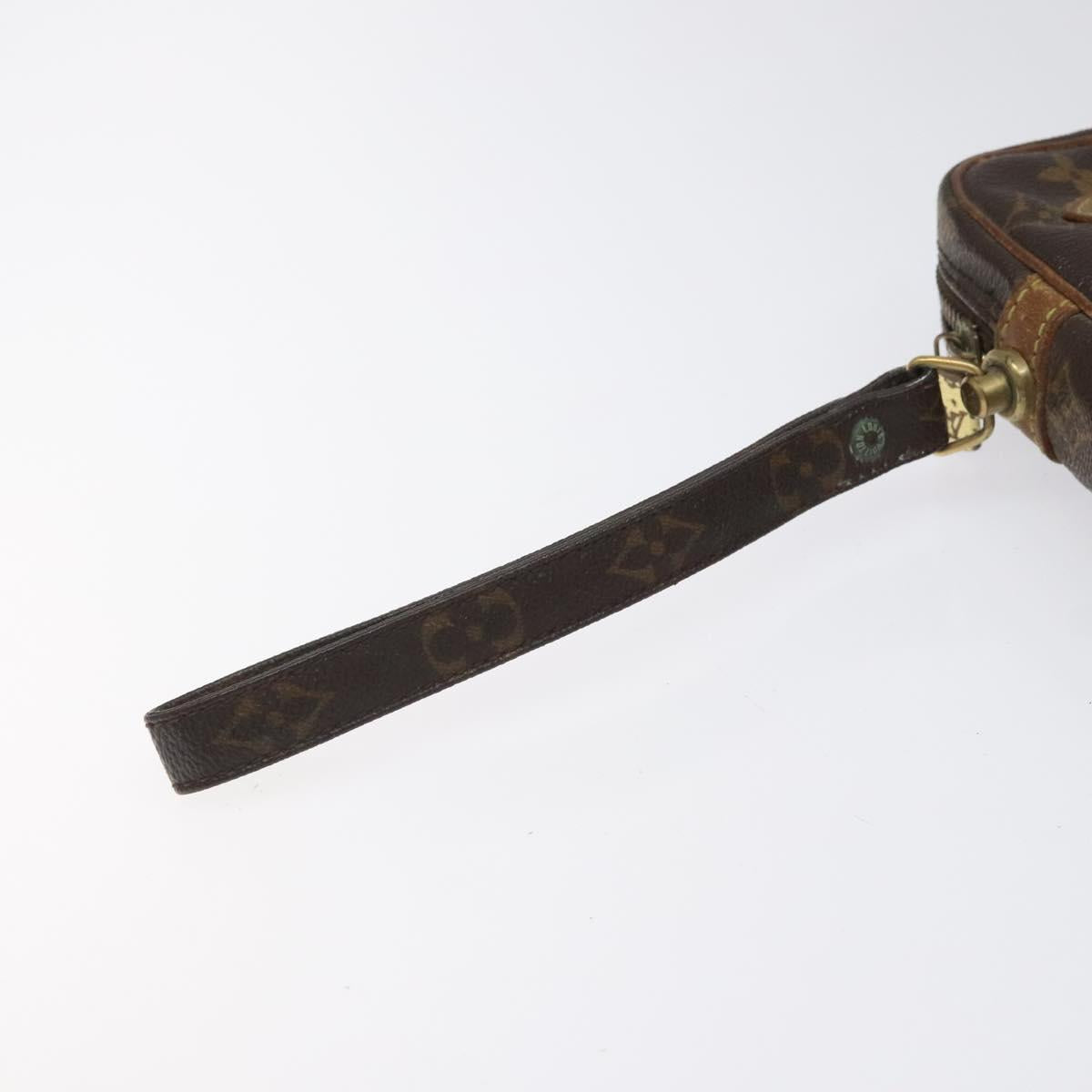 LOUIS VUITTON Monogram Marly Dragonne GM Clutch Bag M51825 LV Auth hk2292