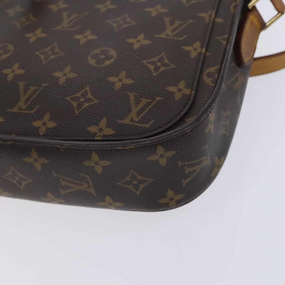 LOUIS VUITTON Monogram Saint Cloud GM Shoulder Bag M51242 LV Auth hk2296