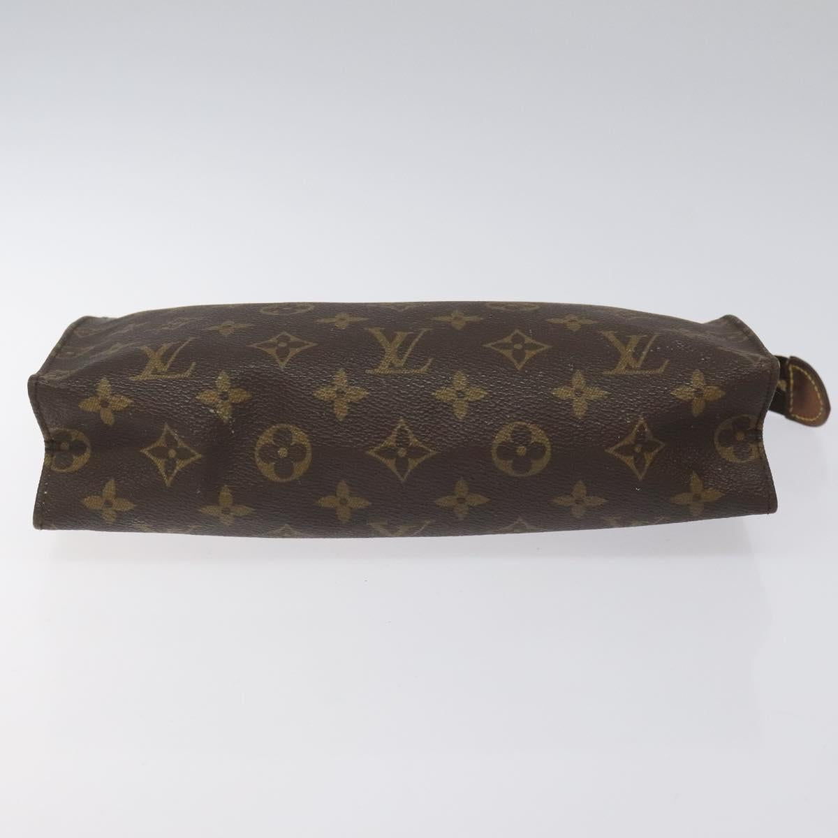 LOUIS VUITTON Monogram Poche Toilette 26 Pouch M47542 LV Auth hk2297