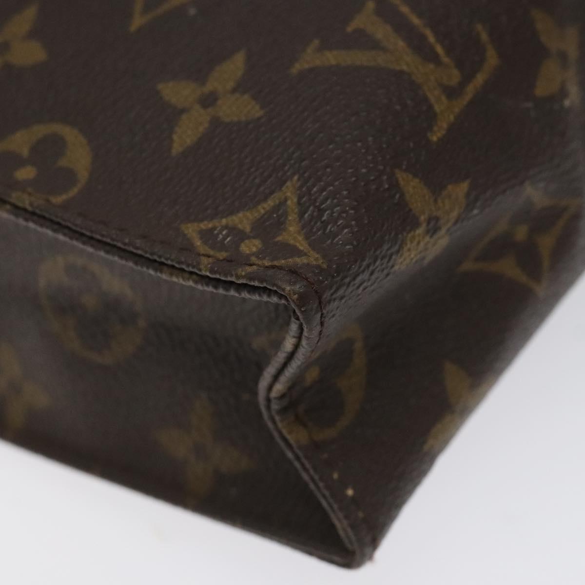 LOUIS VUITTON Monogram Poche Toilette 26 Pouch M47542 LV Auth hk2297