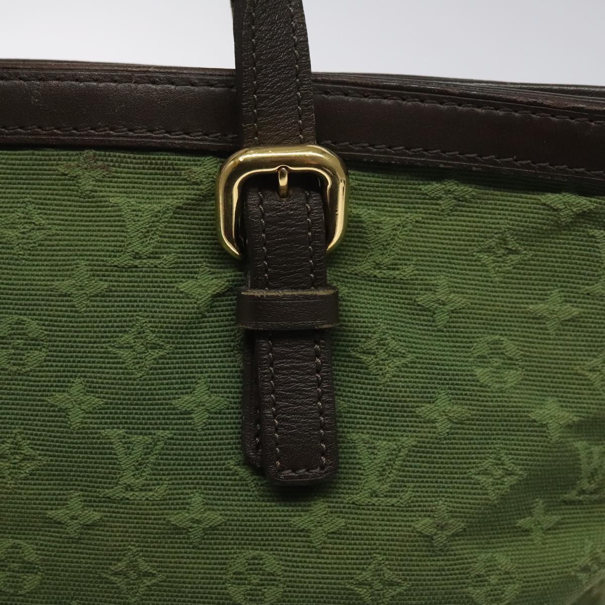 LOUIS VUITTON Monogram Mini Françoise 2Way Tote Bag TST Khaki M92422 Auth hk2313