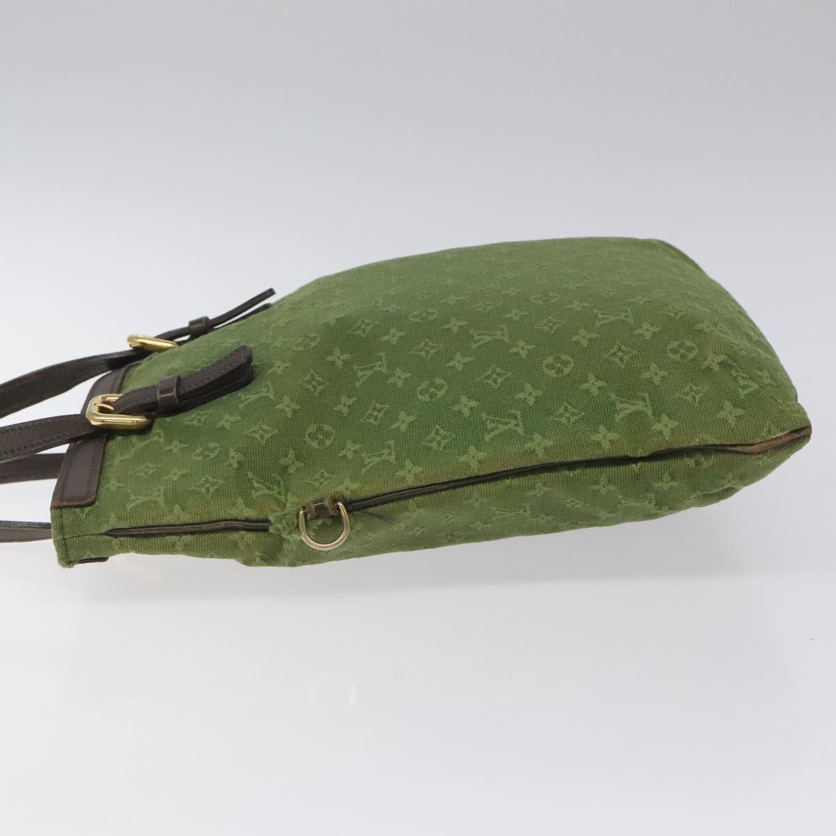 LOUIS VUITTON Monogram Mini Françoise 2Way Tote Bag TST Khaki M92422 Auth hk2313