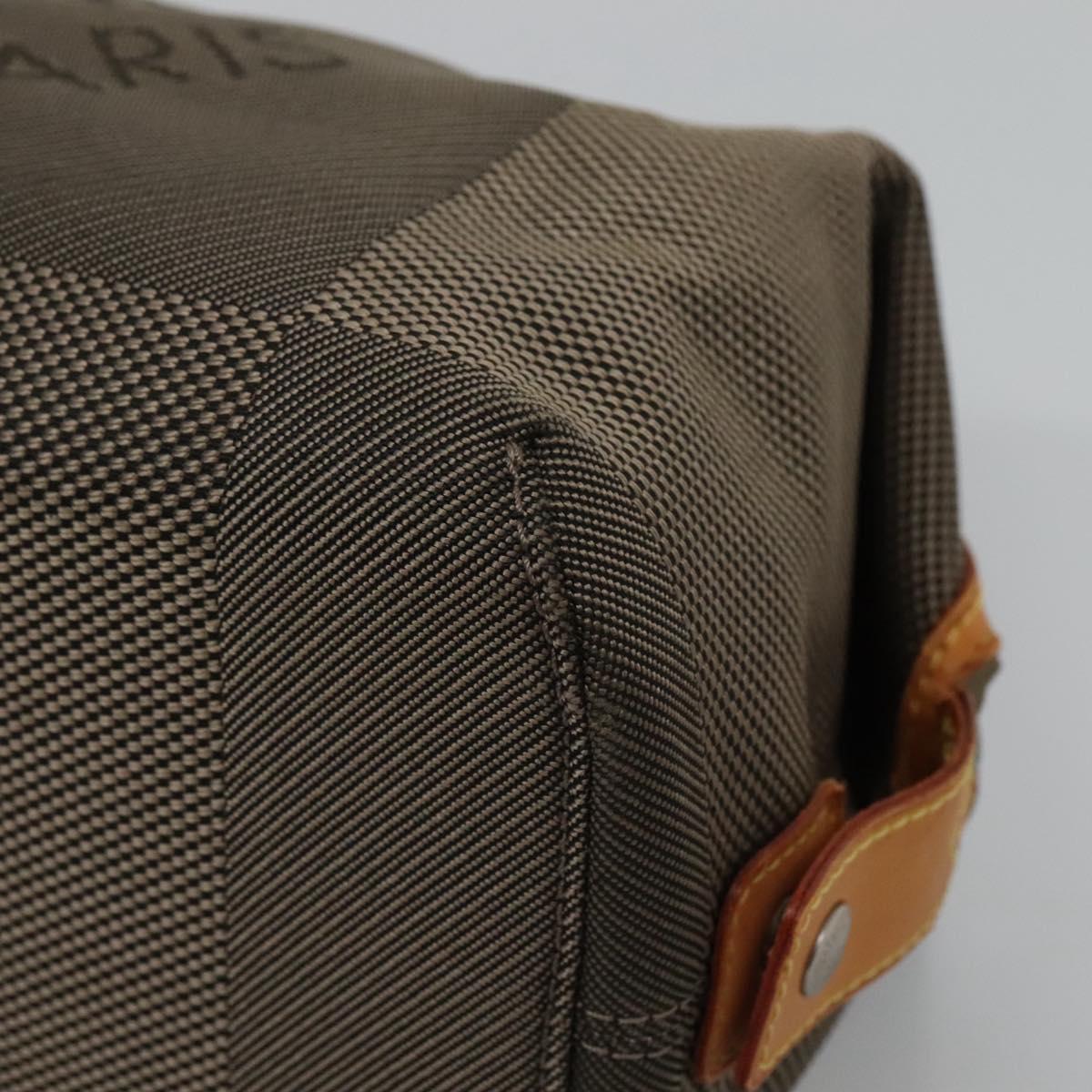 LOUIS VUITTON Damier Geant Trousse Albatross Clutch Bag Khaki M93089 Auth hk2315