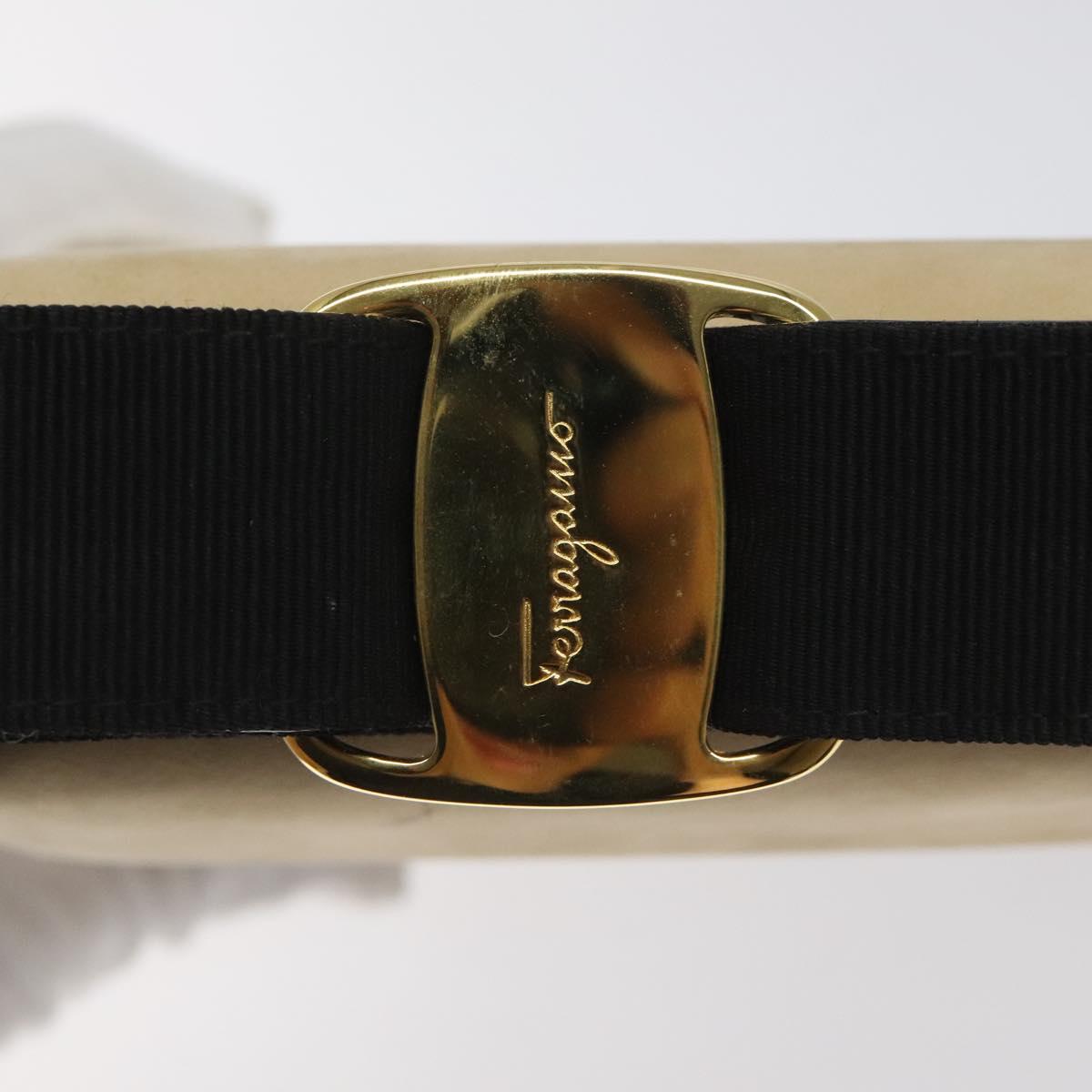 Salvatore Ferragamo Hand Bag Suede Beige Gold Auth hk2342