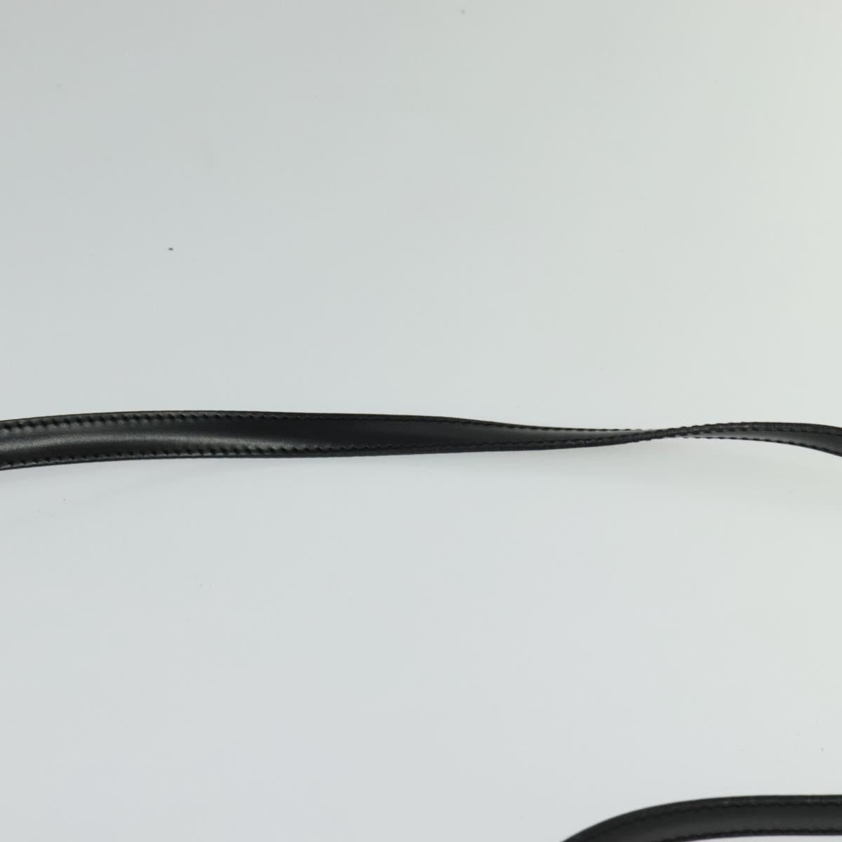 LOUIS VUITTON Epi Pochette Arche Shoulder Bag Black Noir M52572 LV Auth hk2361