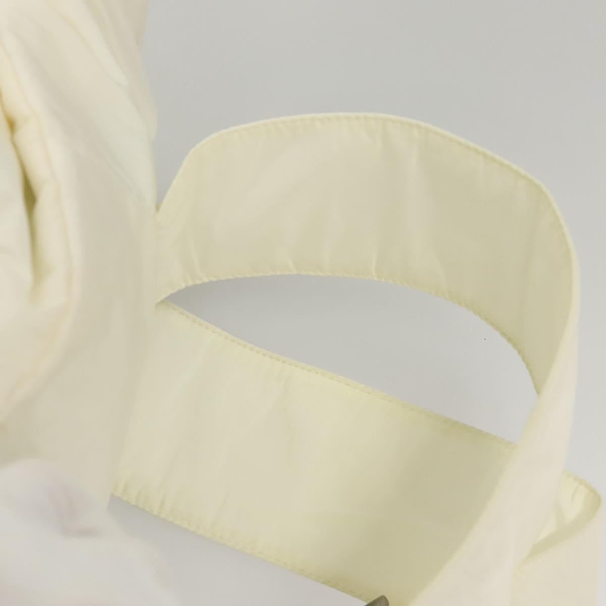 PRADA Sports Backpack Nylon White Auth hk2405