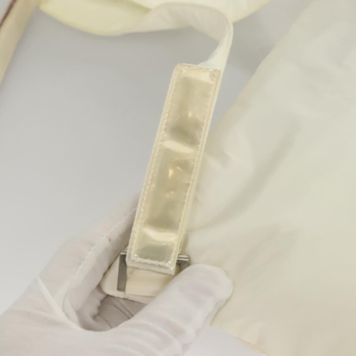 PRADA Sports Backpack Nylon White Auth hk2405