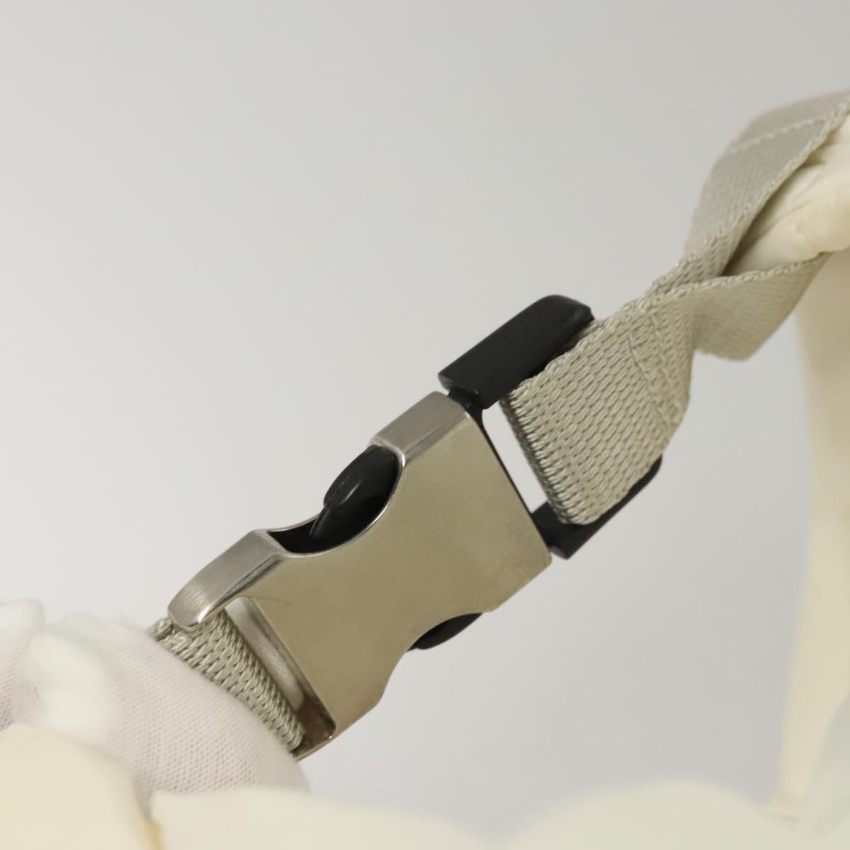 PRADA Sports Backpack Nylon White Auth hk2405