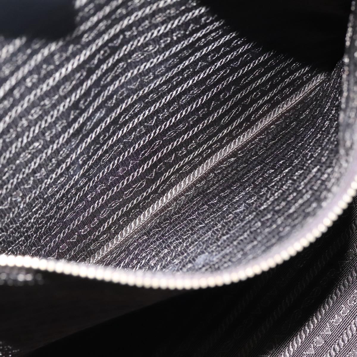 PRADA Tote Bag Nylon Khaki Gold Auth hk2406