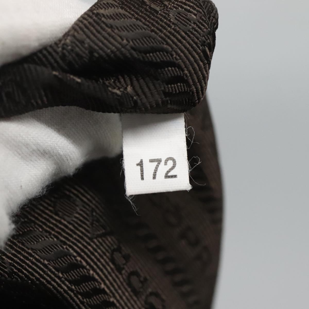 PRADA Tote Bag Nylon Khaki Gold Auth hk2406