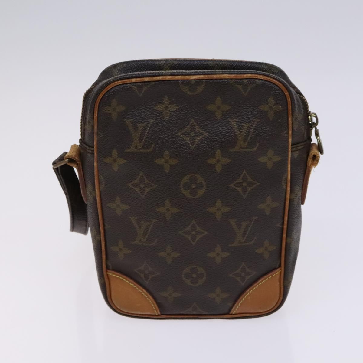 LOUIS VUITTON Monogram Vernis Shoulder Bag 5Set Gris LV Auth hk2418