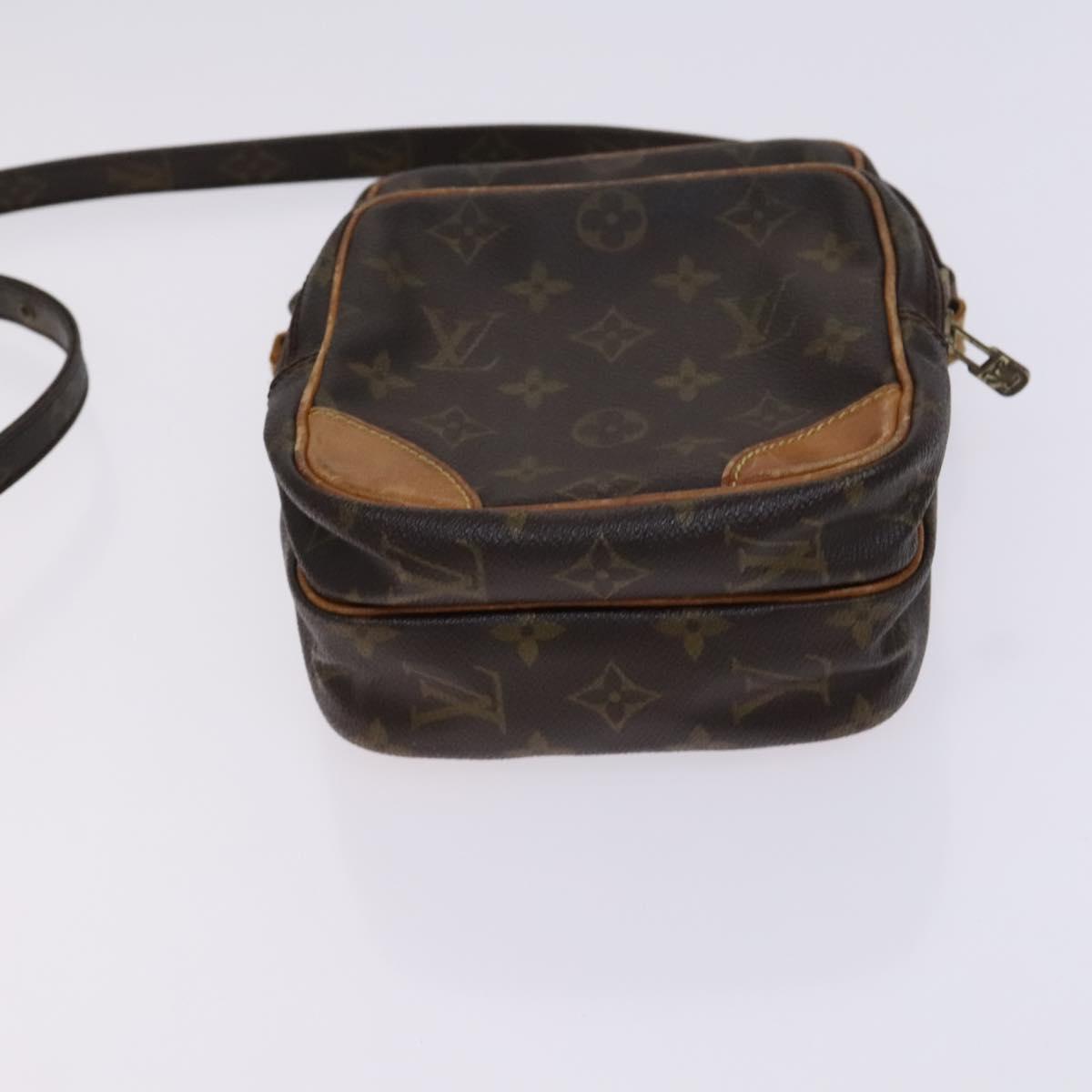 LOUIS VUITTON Monogram Vernis Shoulder Bag 5Set Gris LV Auth hk2418