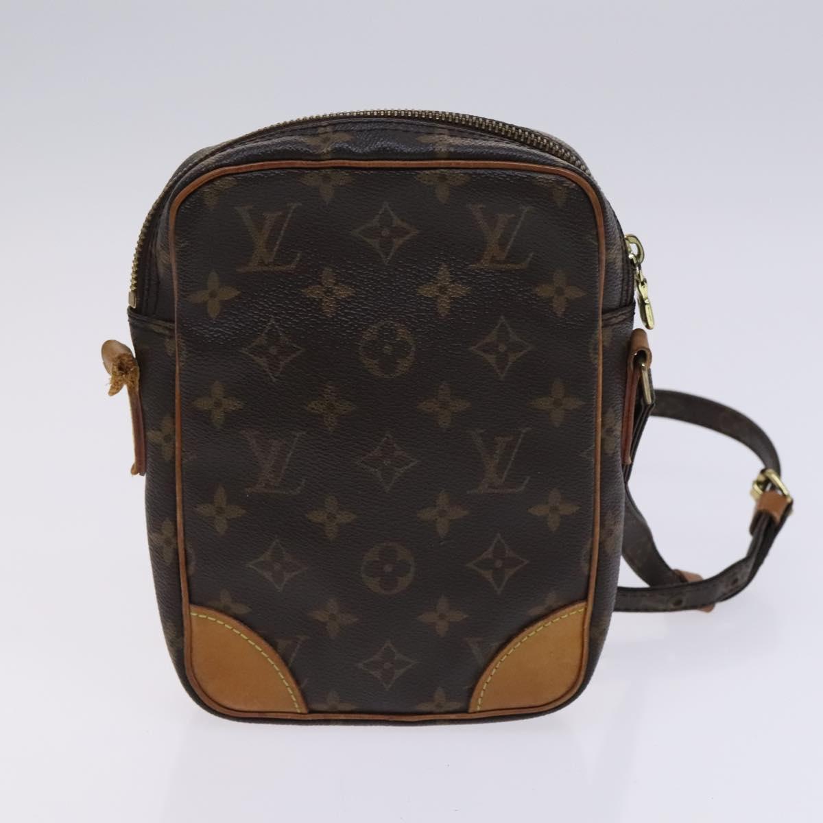 LOUIS VUITTON Monogram Vernis Shoulder Bag 5Set Gris LV Auth hk2418