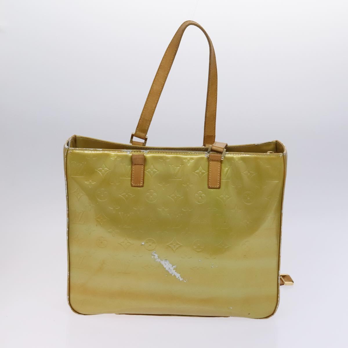 LOUIS VUITTON Monogram Vernis Shoulder Bag 5Set Gris LV Auth hk2418