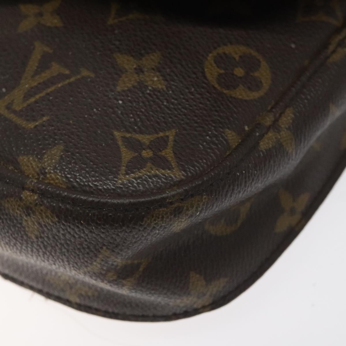 LOUIS VUITTON Monogram Saint Cloud MM Shoulder Bag M51243 LV Auth hk2429