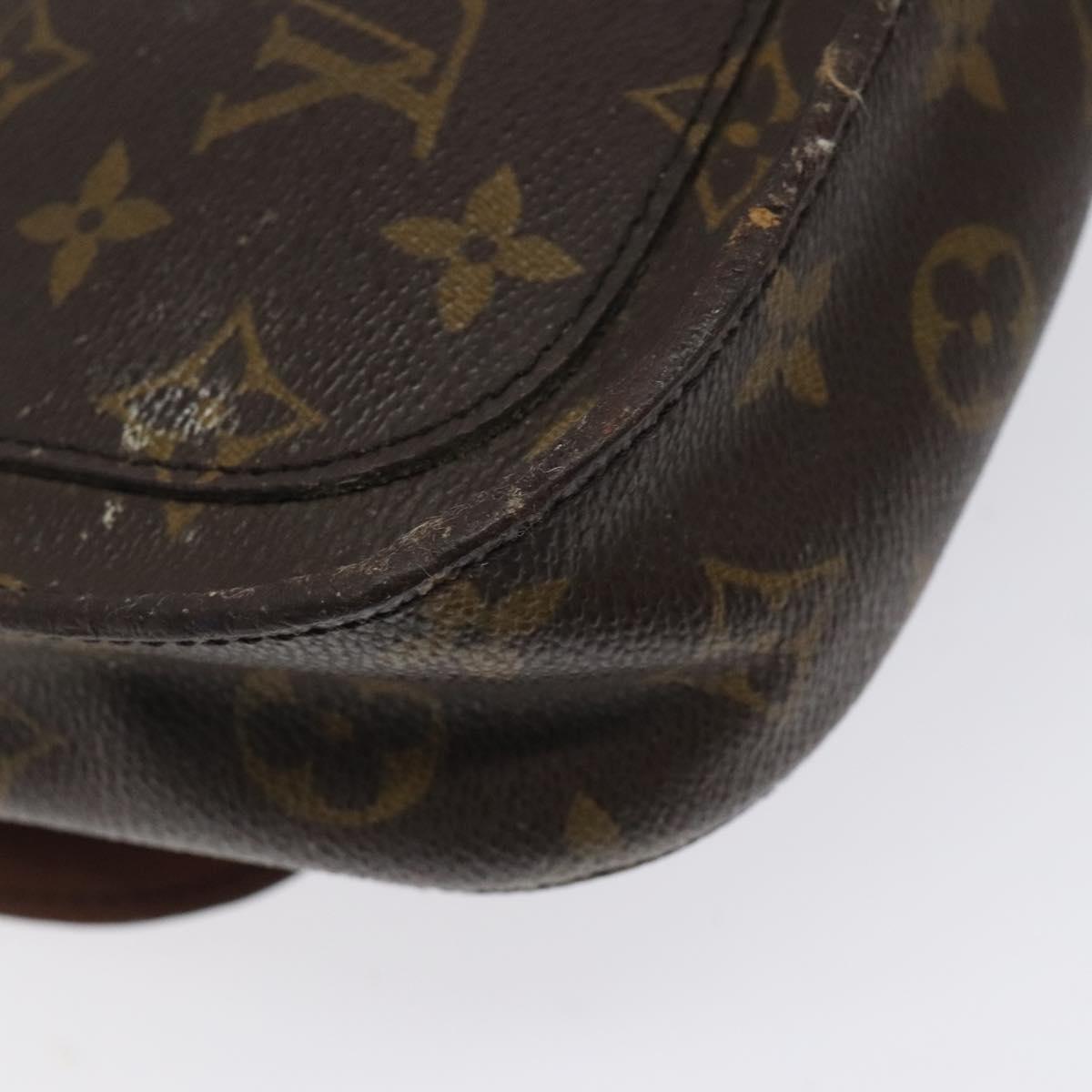 LOUIS VUITTON Monogram Saint Cloud MM Shoulder Bag M51243 LV Auth hk2429