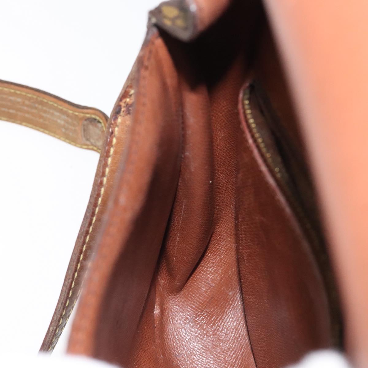 LOUIS VUITTON Monogram Saint Cloud MM Shoulder Bag M51243 LV Auth hk2429