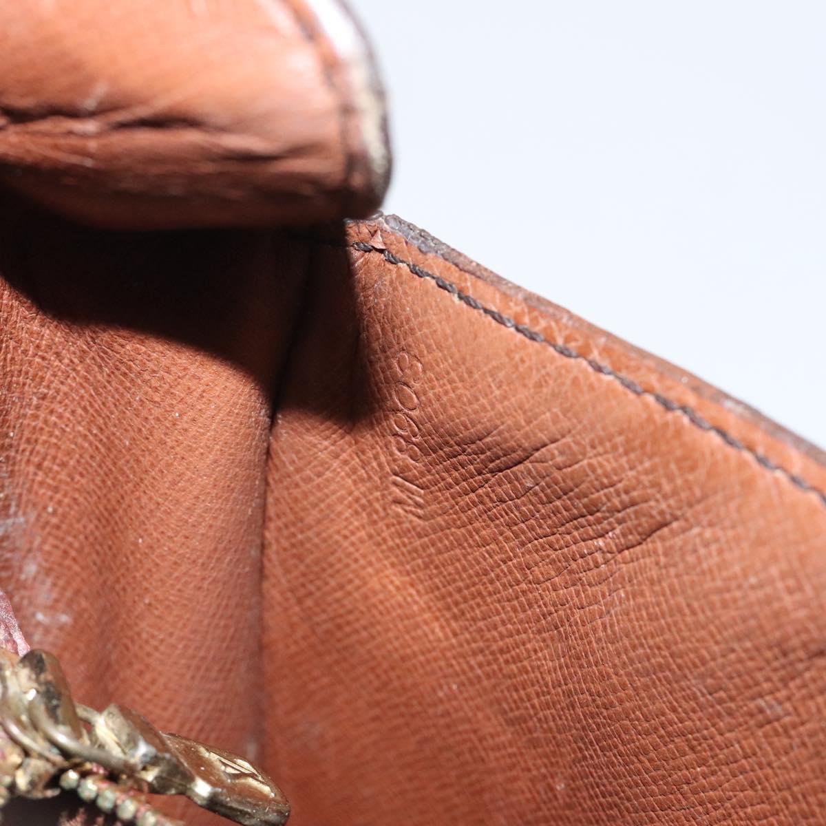 LOUIS VUITTON Monogram Saint Cloud MM Shoulder Bag M51243 LV Auth hk2429