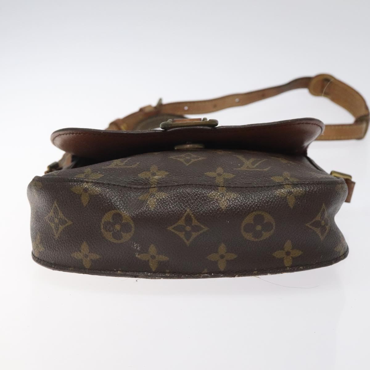 LOUIS VUITTON Monogram Saint Cloud MM Shoulder Bag M51243 LV Auth hk2429