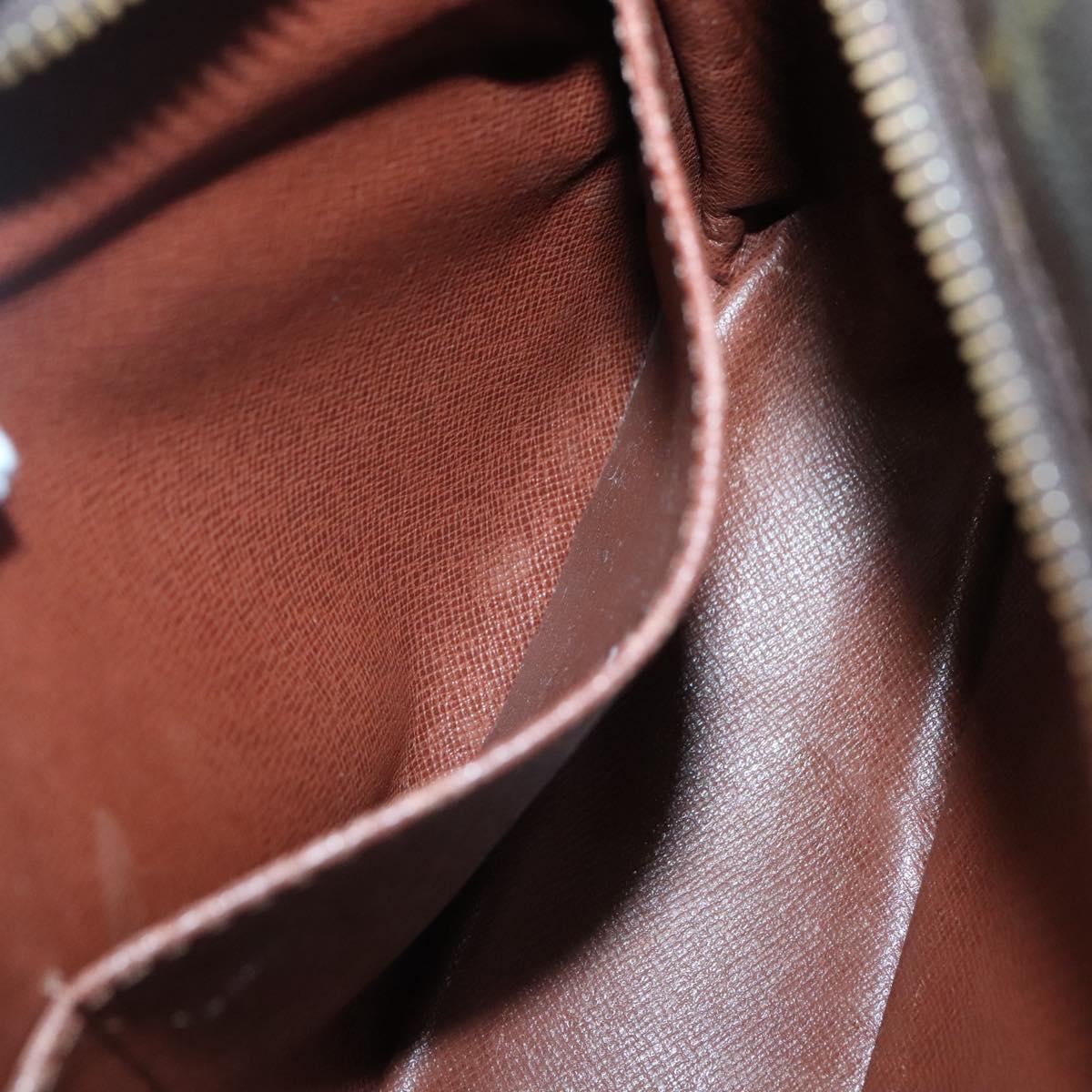 LOUIS VUITTON Monogram Compiegne 28 Clutch Bag M51845 LV Auth hk2441